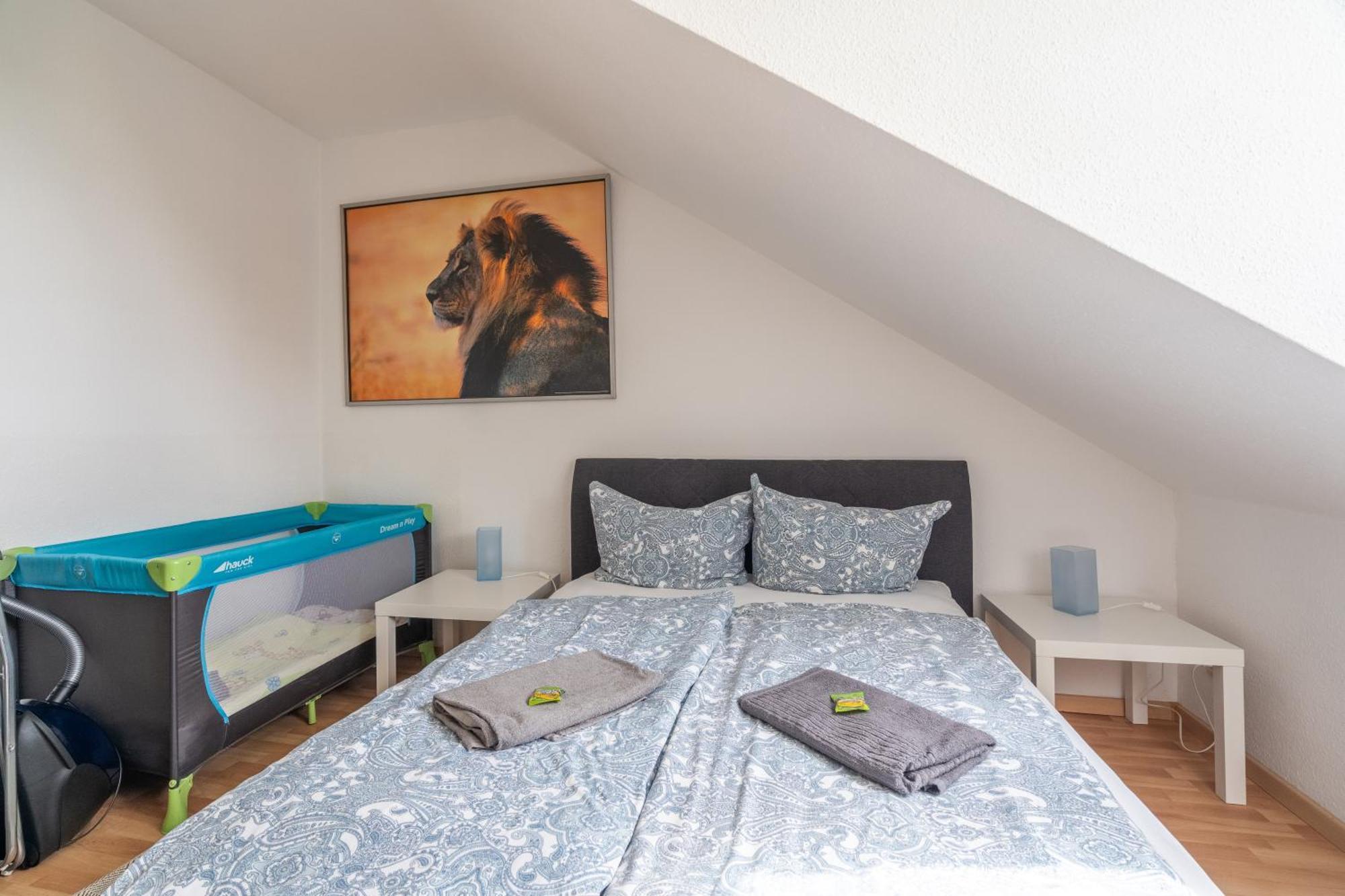Gemuetliche Dachgeschosswohnung -Waldstrassenviertel Leipzig Eksteriør billede