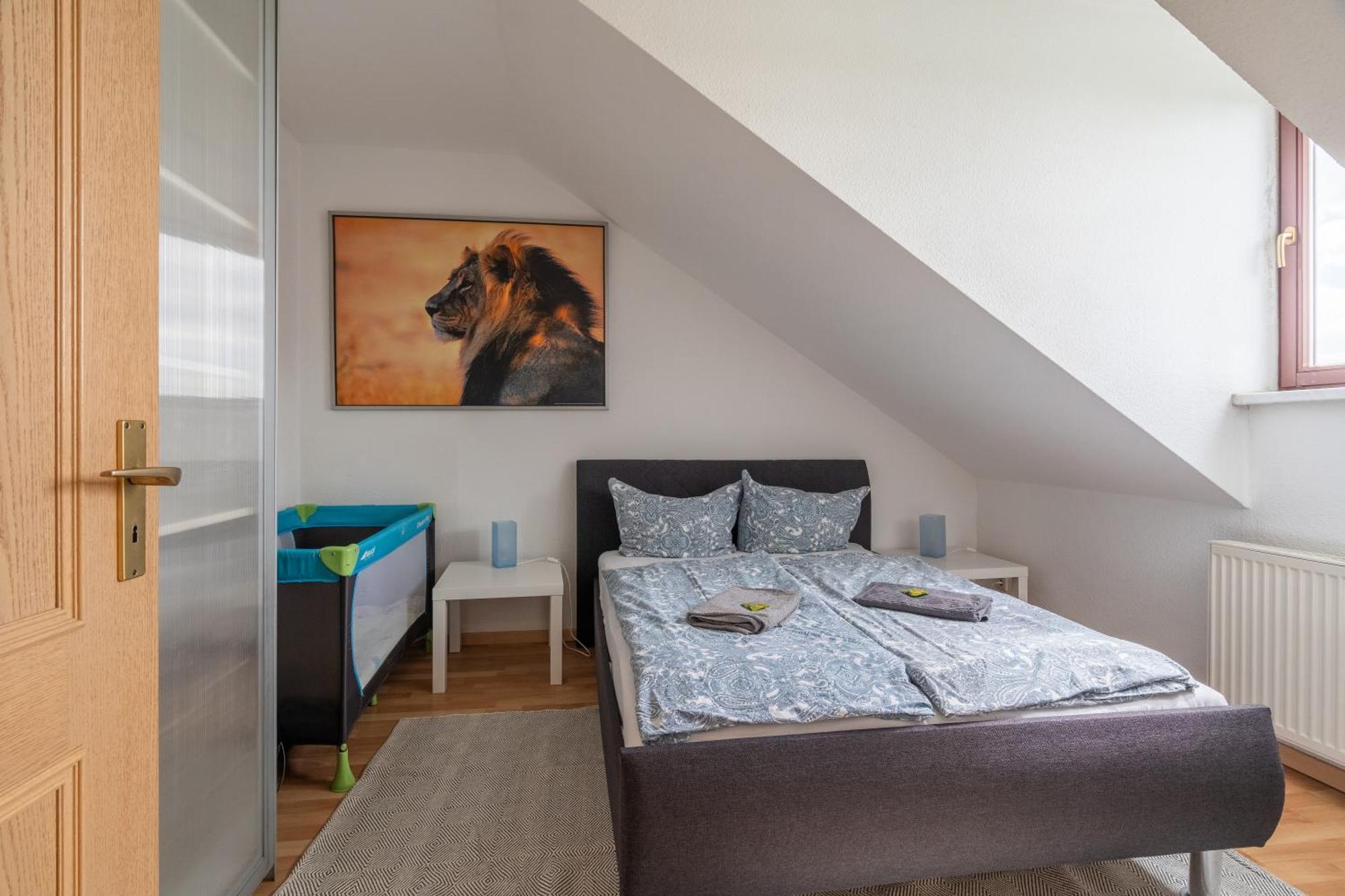 Gemuetliche Dachgeschosswohnung -Waldstrassenviertel Leipzig Eksteriør billede