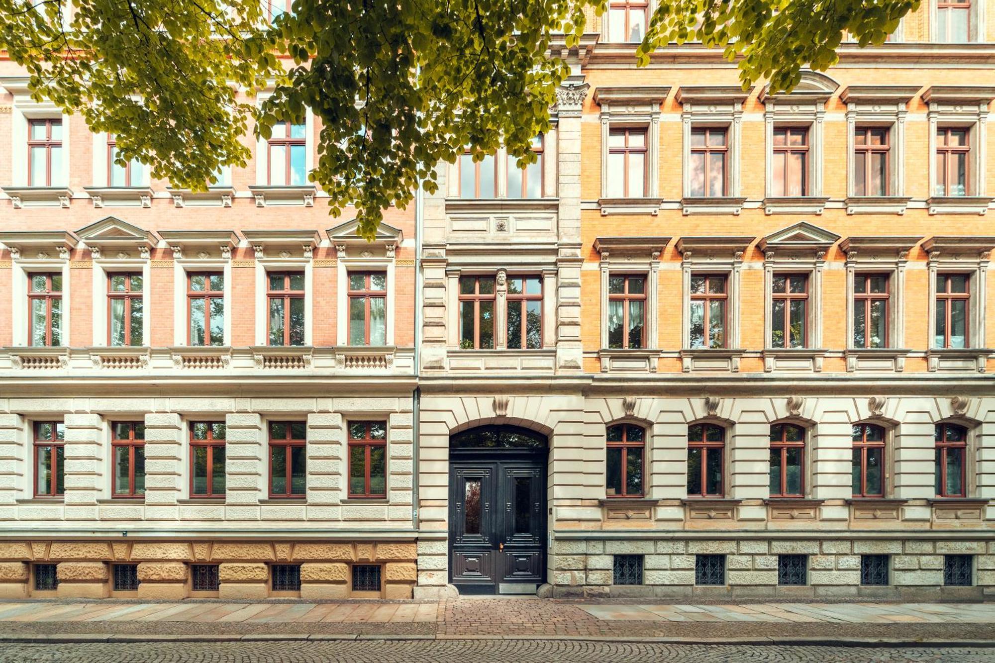 Gemuetliche Dachgeschosswohnung -Waldstrassenviertel Leipzig Eksteriør billede